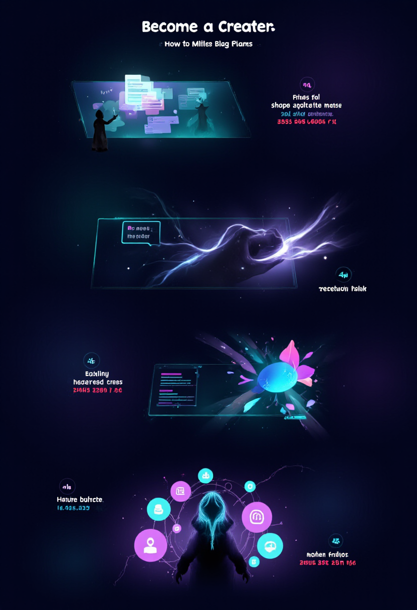 Silueta femenina anónima frente a una pantalla holográfica con íconos de seguridad, chat y avatar